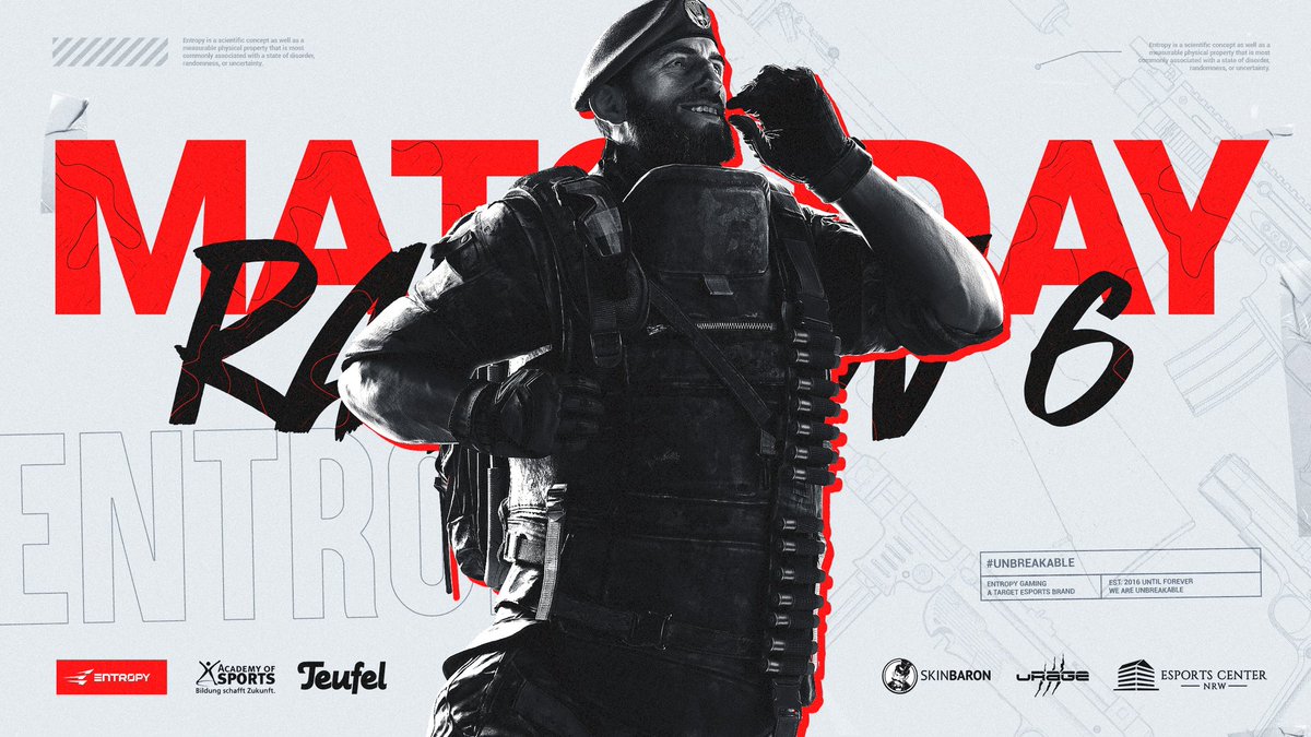 Heute startet der Playoff Run für unser #RainbowSix Team! 💪 
Viel Erfolg! 🔥

🆚 @AnarchyRaccoons 
🕑 19:00

<a href="/RSXPL/">RSX Events</a> | #RSXLeague