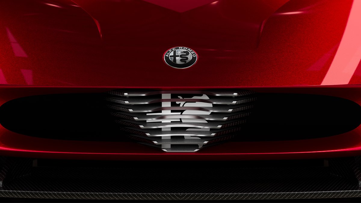 AlfaRomeoIT's tweet photo. Sogni, passione e coraggio: ecco cosa serve per scrivere la storia. #AlfaRomeo33Stradale inaugura una nuova era di audacia e sportività: ispirata a un'icona senza tempo, è pronta a ristabilire le regole delle performance e del design. #AlfaRomeo #33Stradale https://t.co/XAmzmqSAoi
