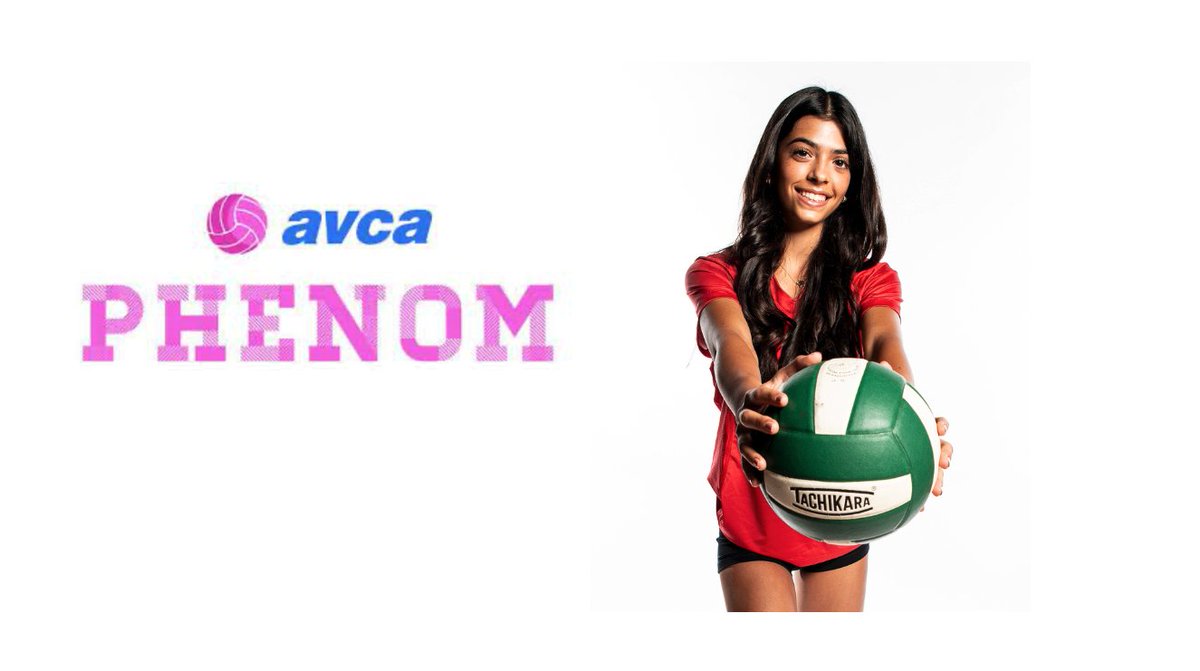 Thank you so much <a href="/AVCAVolleyball/">AVCA</a> for naming me a Phenom for the second year in a row!