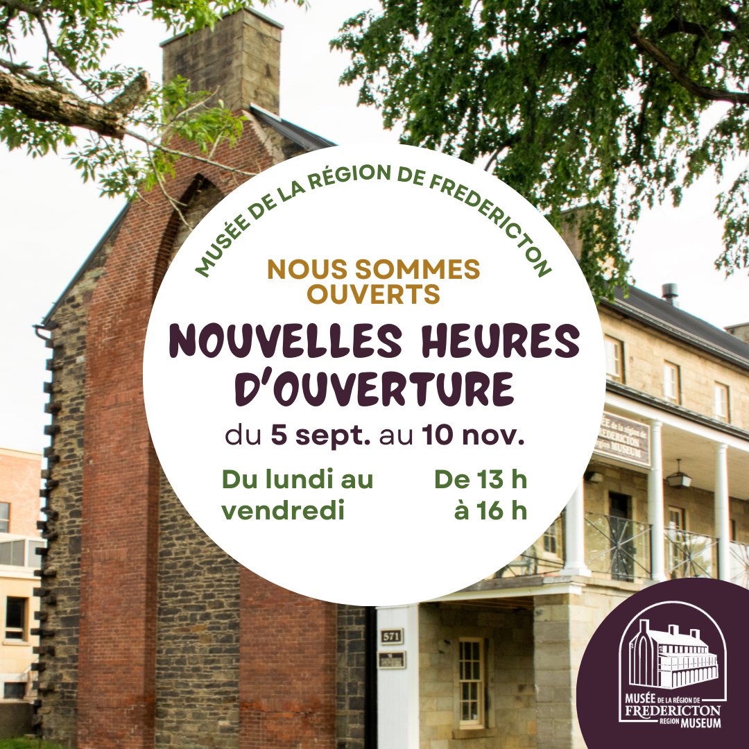 Fredericton Region Museum tweet media