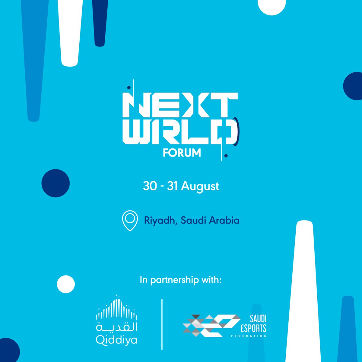 Experts and speakers from all around the gaming world have gathered in Riyadh for the #NextWorldForum to discuss the most important topics relating to the gaming and Esports sector. Follow the forum's activities tomorrow through a livestream on this link: youtube.com/@nextworldforu…