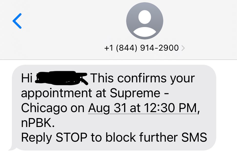 chrisbaul710's tweet photo. @dros414 @SoleRetriever Does ur text come from this number? It looks so sus idk if this is a real confirmation https://t.co/jeRX4zeH1d