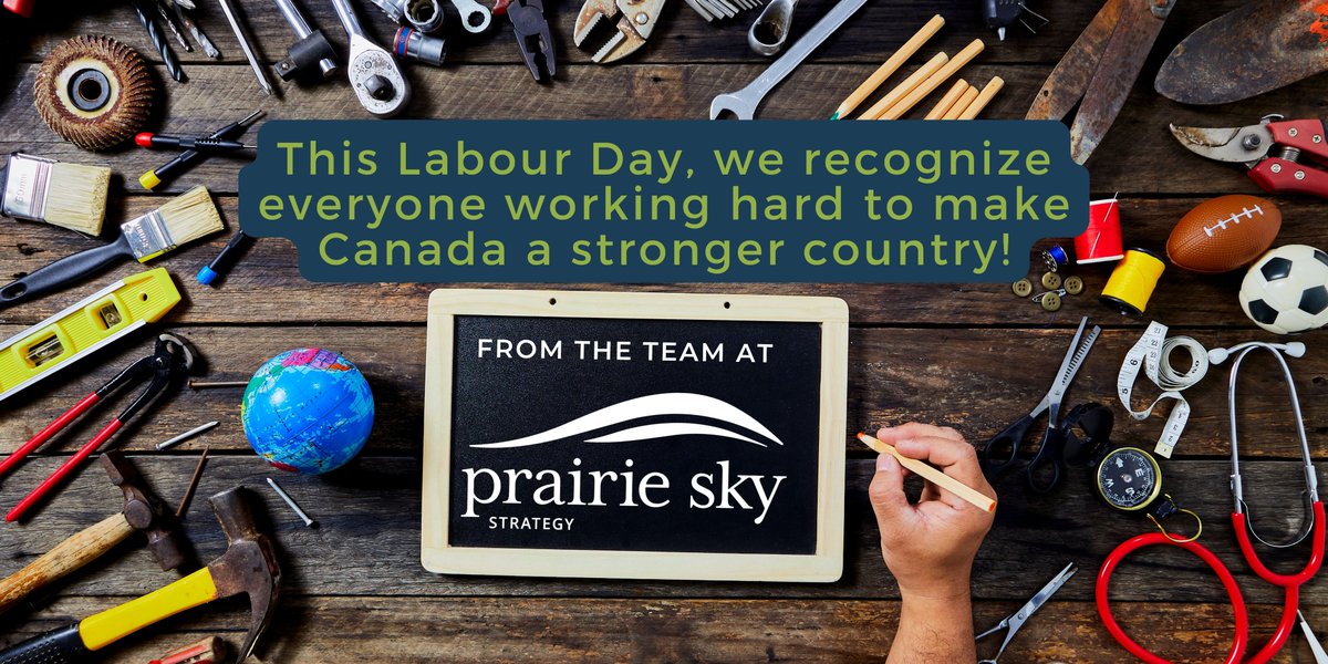 _PrairieSky's tweet photo. Today, we honor the contributions of workers everywhere.

Prairie Sky is commemorating Labour Day with heartfelt appreciation for our diligent and hard-working team whose efforts drive our success.

Wishing everyone a restful Labour Day! https://t.co/EF8RcBe6AP