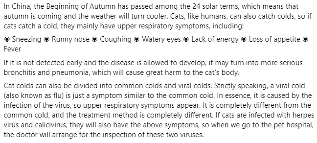 iGouer_petcare's tweet image. 😸 Tips for How to Prevent Cats Have a Cold 

#catproblem #catcare #cathasacold #catlover #haveacold #catcold #catissue #igouer #igouernews #igouerpetcare #igouerpetnews