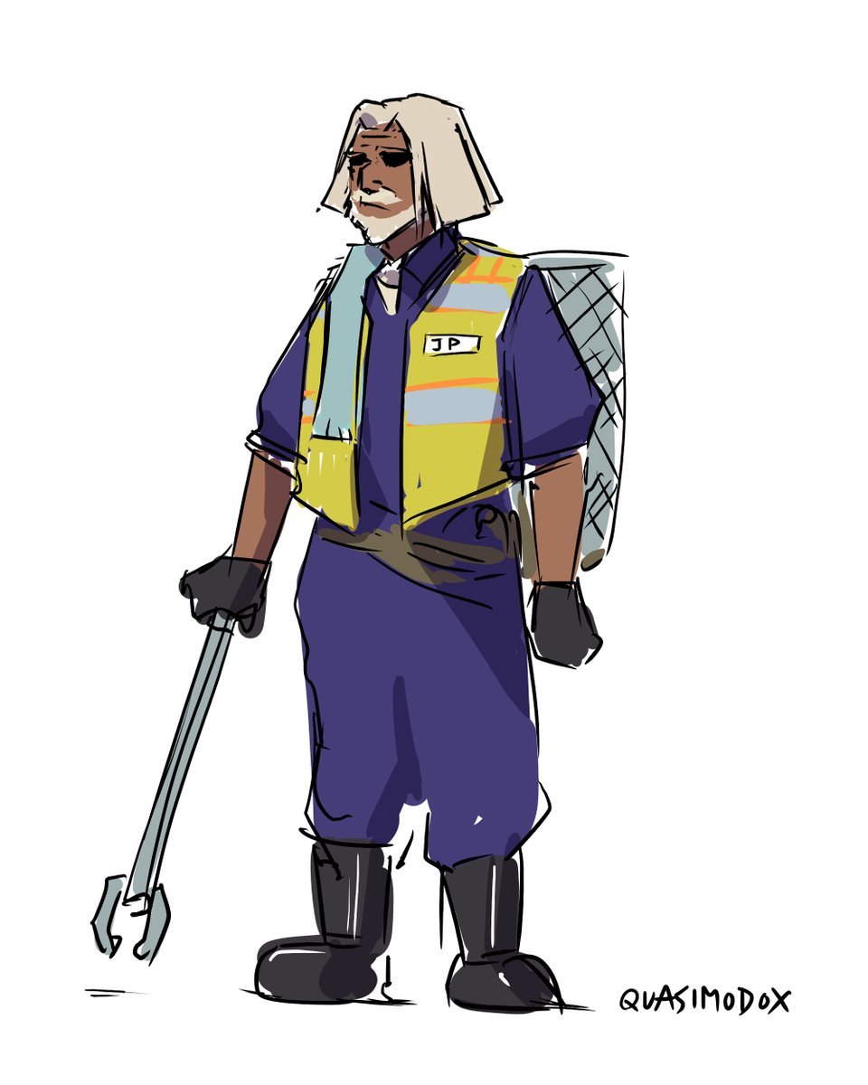 「What if JP got hired by M Bison as a Jan」|Quasimodoxのイラスト