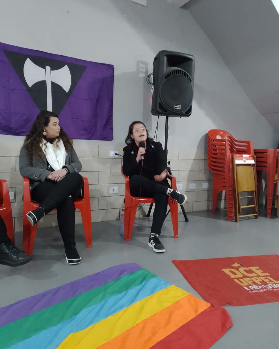 PCBPelotas's tweet photo. Foi dada a largada na 5° Semana da Visibilidade Lésbica Antirracista e Anticapitalista de Pelotas ✊🏽

Ontem, dia 29/08, o PCB e seus Coletivos de Pelotas estiveram presentes na primeira atividade da programação da 5° edição Semana da Visibilidade Lésbica Antirracista [+] https://t.co/aByGkicDws