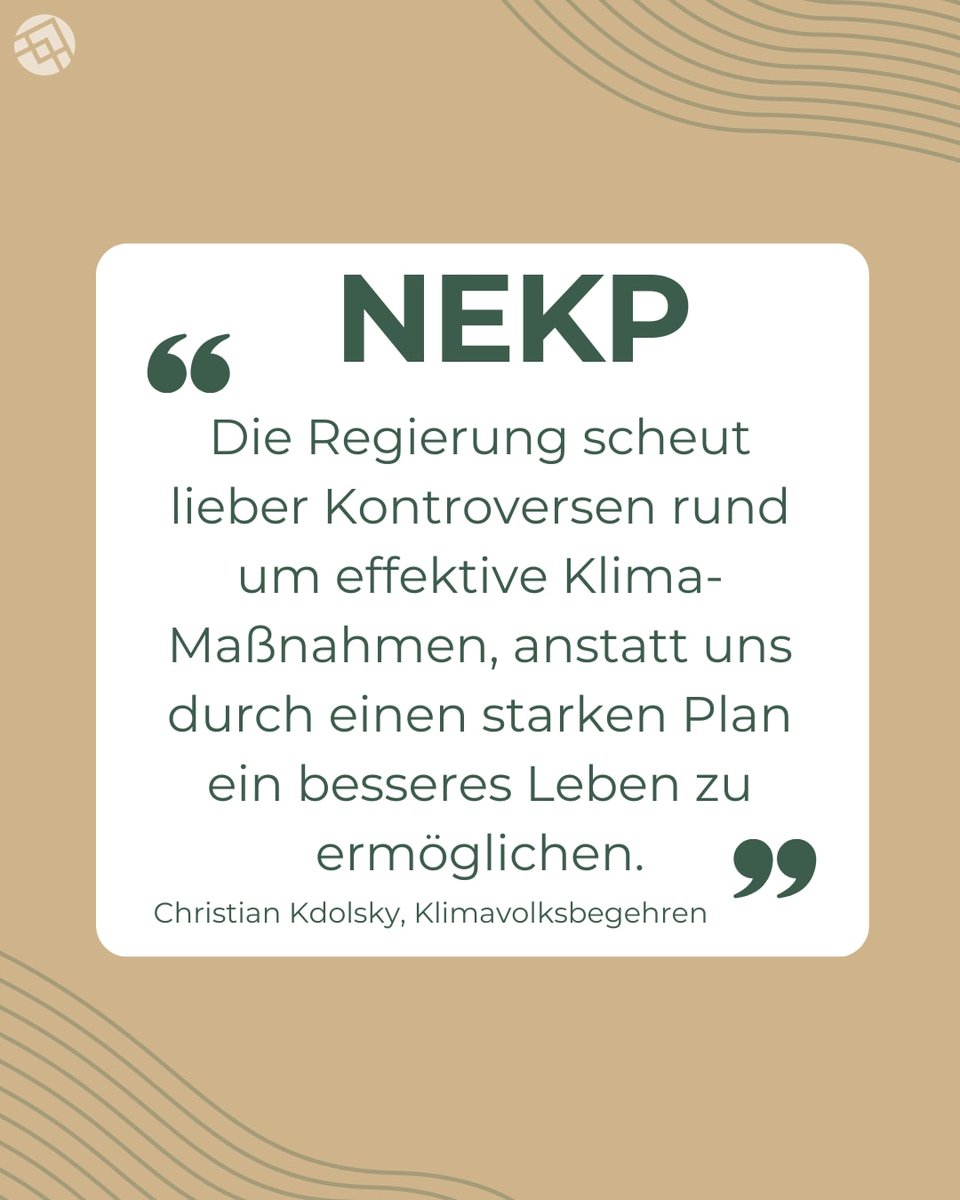 ❗ 13% Klimalücke im NEKP:
Wir fordern gemeinsam mit <a href="/FFF_Austria/">Fridays For Future Austria</a> fünf „Erste-Hilfe”-Maßnahmen bis 2030!

Die Bundesregierung scheiterte daran, einen vollständigen Entwurf zum Nationalen Energie- &amp; Klimaplan abzuliefern. Österreich wird die EU-Klimaziele krachend verfehlen. 1/3