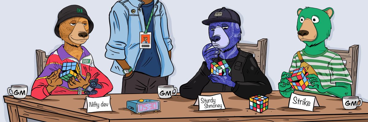 MozhganTaei's tweet image. This banner is to thank my good friends.
The greatest asset in my life are my good friends
And then my art
         I have two other good friends who always helped me, but they didn't have the kind bear pfp
And I have to thank them with another banner

#wagbo #NFTs