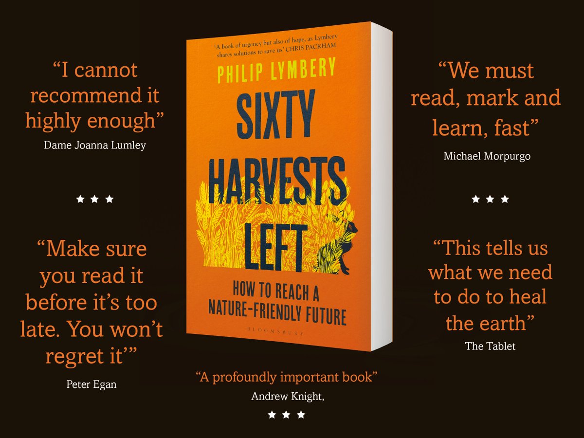 ciwf's tweet photo. #60HarvestsLeft by @philip_ciwf confronts ‘Big-Ag’ &amp; spotlights pioneers bringing the countryside back to life.

We have to end factory farming and #60HarvestsLeft shows us how. Get your copy: https://t.co/I5zg9GrlRU https://t.co/eowYet95RM