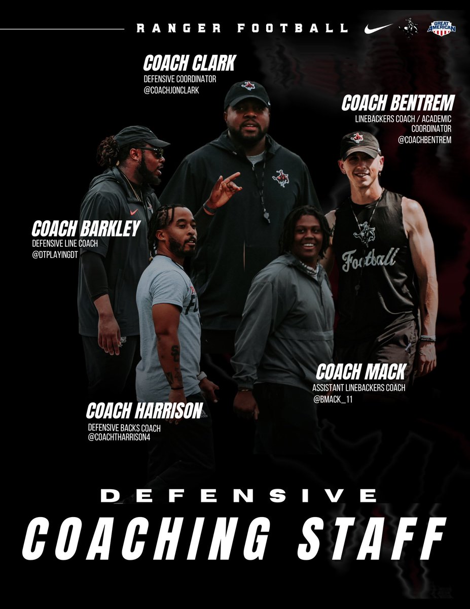 MEET OUR COACHING STAFF 💯

Access all of our coaches Twitter pages using the link below ⬇️
linktr.ee/nwosufootball

#RRR x #WinTheDay