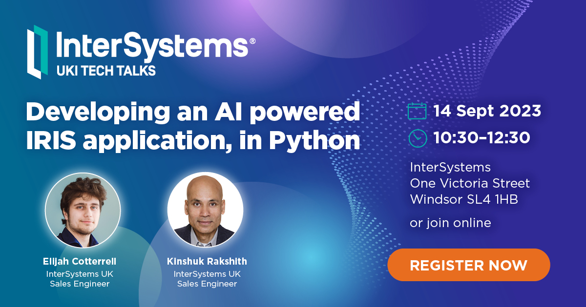 InterSystems UKI tweet media