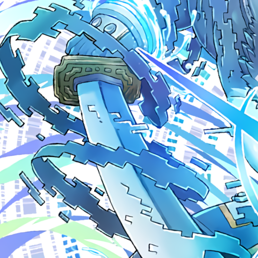 CaptainBreke's tweet photo. @RubberOcelotl - a longsword.

The sword is as ornate as one might expect from an android which makes flawlessness a key part of his identity. Breke flourishes with his weapon, allowing Tezcatlipoca to see his skilled hands.

" War Principle, Boot Up! Executing Protocol: Blade!  " https://t.co/DtwZffWkcH