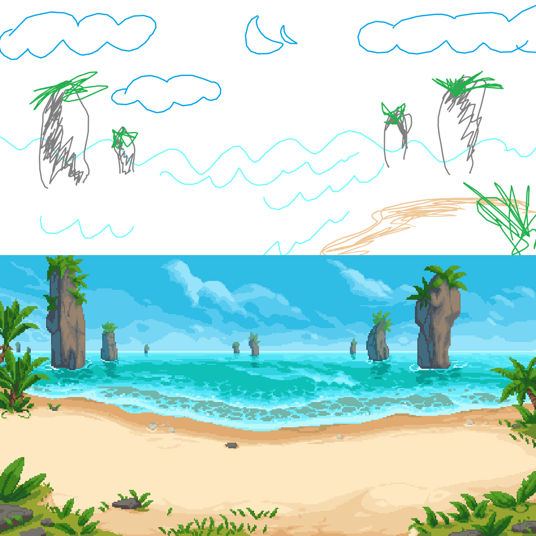 ChucklefishLTD's tweet image. The ✨𝓰𝓵𝓸𝔀-𝓾𝓹✨ is real.

Wargroove 2 is not only made up of beautiful pixels and badly drawn art in Paint, you know. 🤣

Check out our demo on Steam at #StrategyFest: store.steampowered.com/app/1346020/Wa… 

#indiegamedev | #pixelart | #conceptart | #indiegame