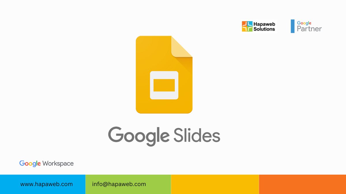 hapaweb's tweet photo. Unlock the power of impactful presentations with Google Slides Premium! 🚀✨ From polished pitch decks to educational slides, access premium templates and collaborate seamlessly
Sign up for a free trial ⏩ info@hapaweb.com
#GoogleSlides
#googleworkspace
#hapawebsolutions https://t.co/aIUxjGJREr
