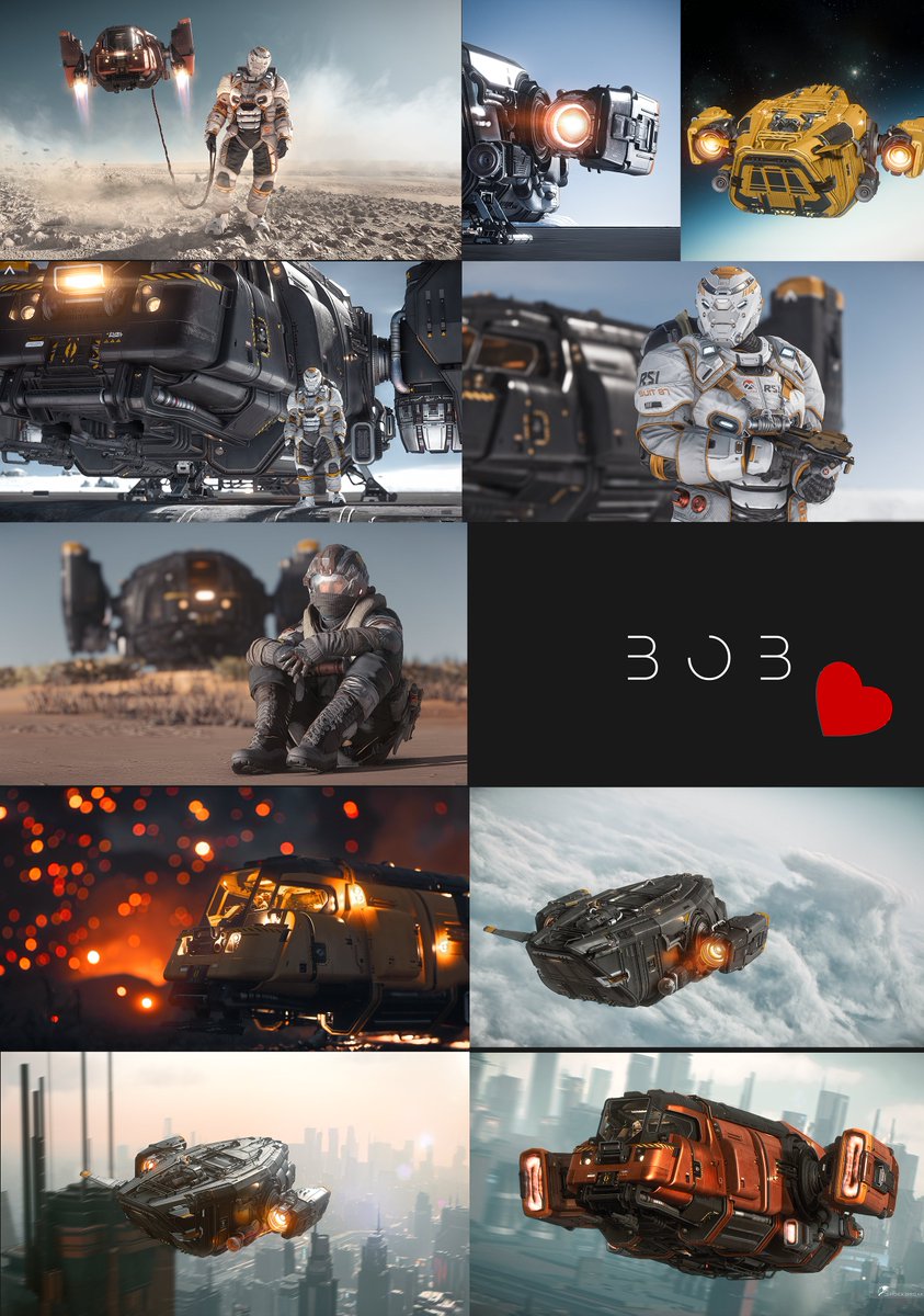 CShockbreaker's tweet photo. Bob is life
Bob is love!
Say hi and vote for Bob! โค๏ธ๐ค
#HiBob #StarCitizen #SCShipShowdown #TeamCutter https://t.co/irRKdwANzt