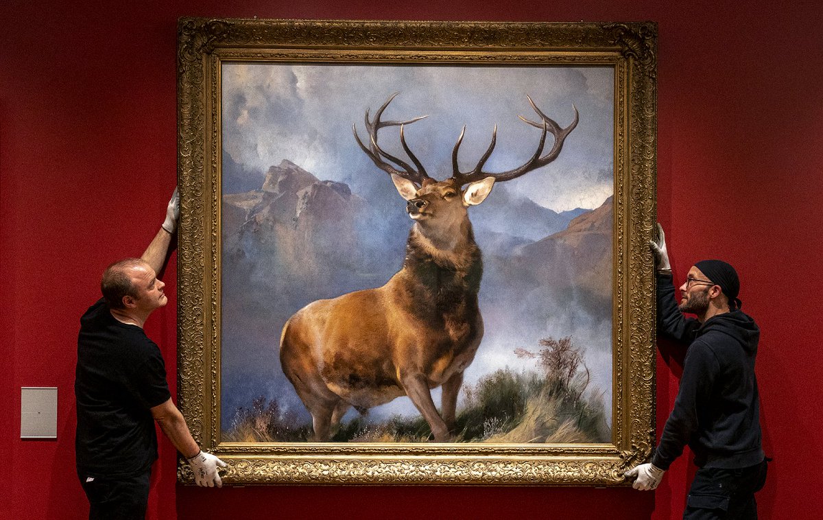The deerly loved, Monarch of the Glen by Sir Edwin Landseer, is on the move to the new Scottish galleries at the National, its new home! Get ready to experience contemporary and fresh galleries that will showcase the best of Scottish historic art like never before ♥