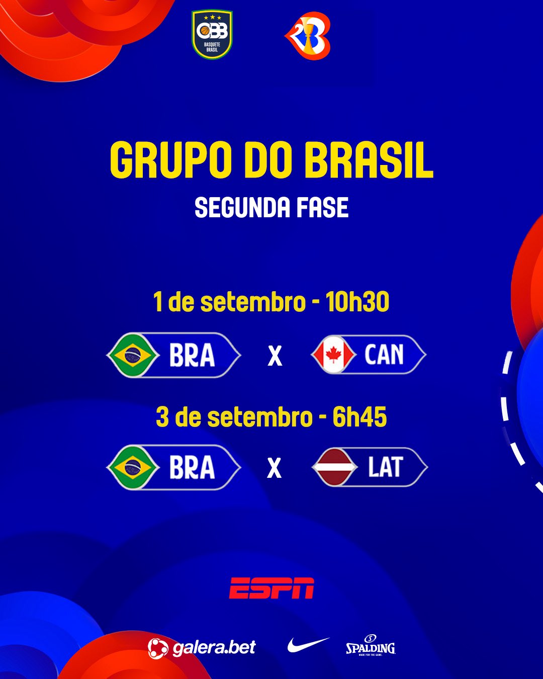 Time Brasil on X: Definido o grupo do 🇧🇷 na Copa do Mundo de