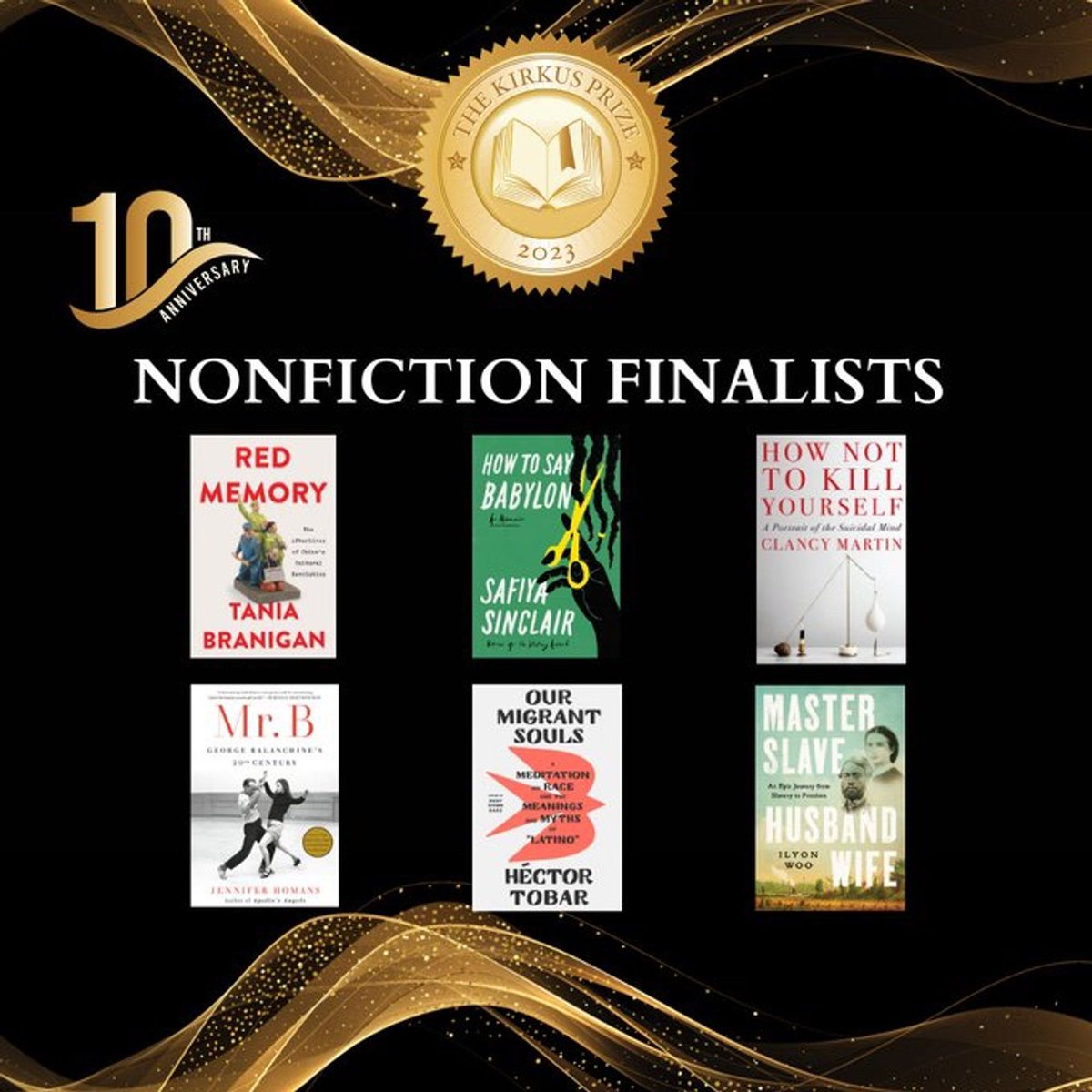 fionazedde's tweet image. Congratulations to all the finalists! #Kirkus