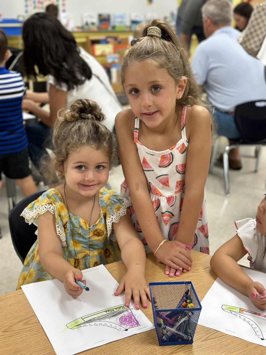 Rosie Mae is so excited for pre-k! <a href="/GC_Homestead/">Homestead School</a> <a href="/GCPSSupt/">Kusum Sinha GCUFSD</a> <a href="/GCUFSD/">Garden City SD</a>