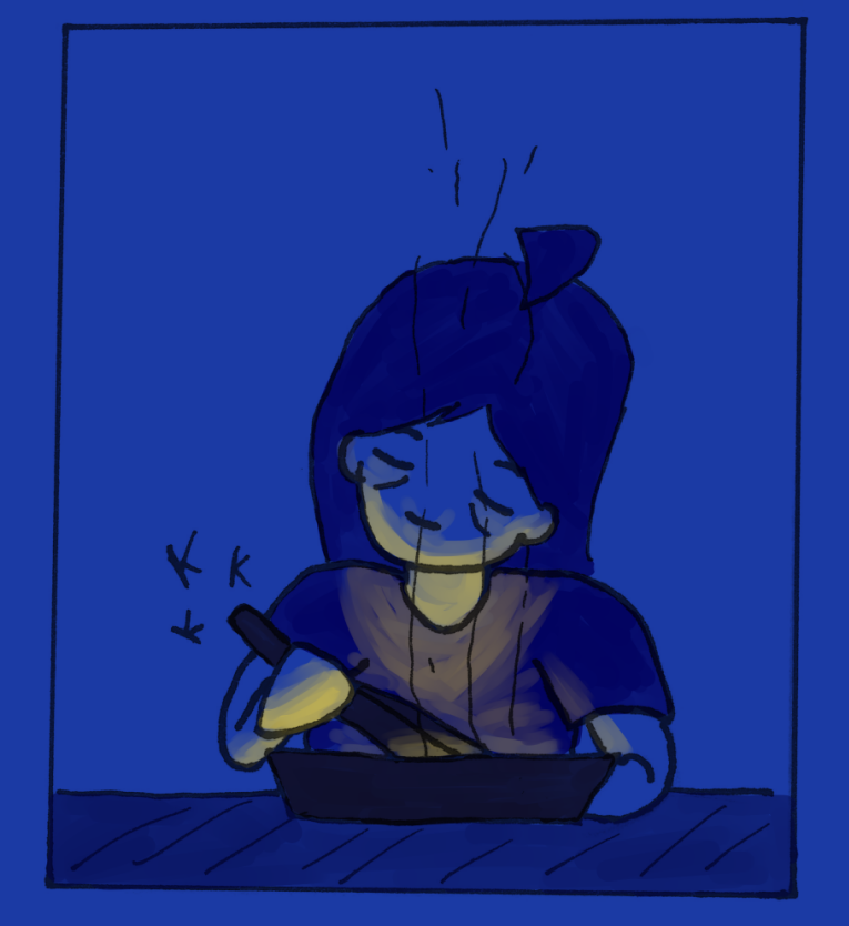 KweenNevada's tweet photo. Working on my lil submission to #POMIMO :33333 https://t.co/NdCCNBr53L