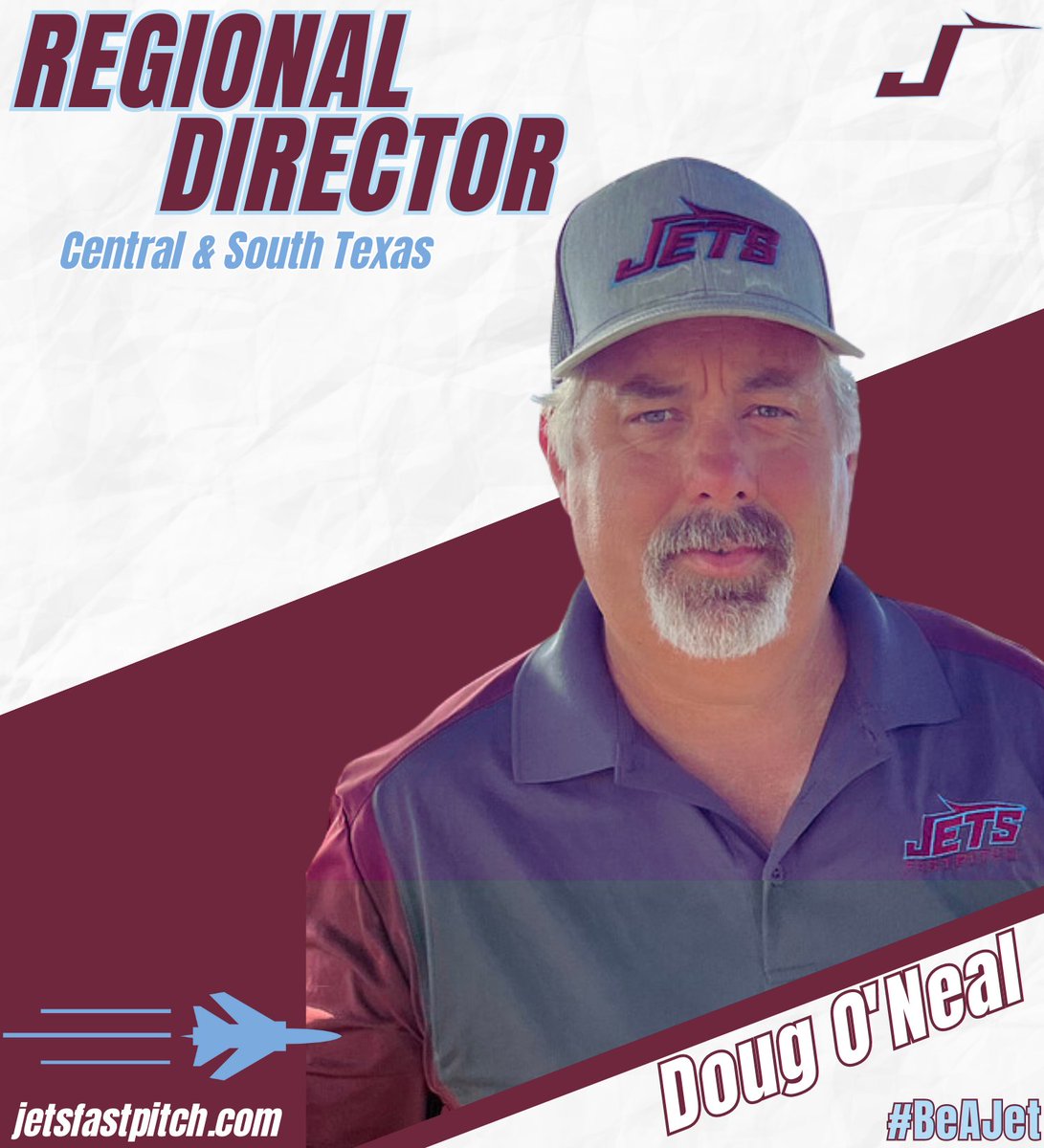 JetsFP's tweet photo. Announcing Texas Director - Doug O’Neal ✈️ #BeAJet
✉️ : Doug@jetsfastpitch.com https://t.co/GzMbfCW7zd