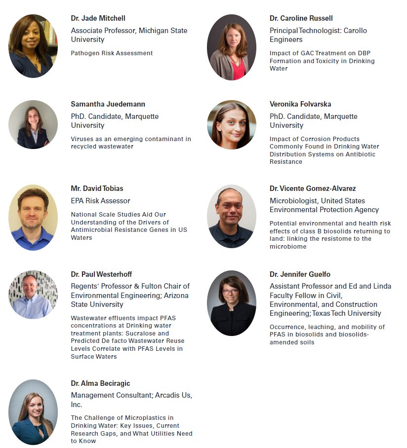 Patrick McNamara (@patjmcnamara) on Twitter photo Super stellar lineup for our <a href="/MUEngineering/">Marquette Engineering</a> 2024 Emerging Contaminants Short Course!
mucontaminants.com Super stellar lineup for our <a href="/MUEngineering/">Marquette Engineering</a> 2024 Emerging Contaminants Short Course!
mucontaminants.com