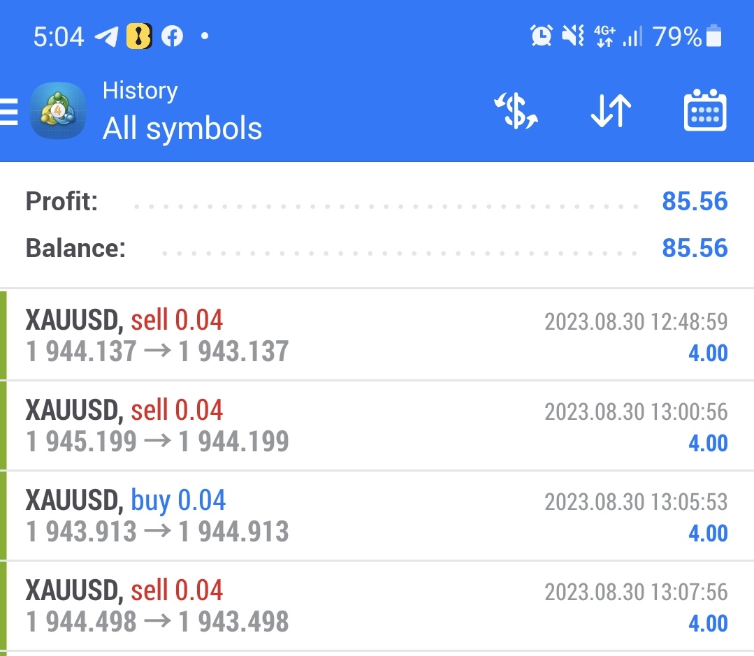 danfulaniweb3's tweet photo. "π in the realm of #ForexTrading, the stakes are high! πΌπΈ 'FX isn't our homeland, so every bit of profit counts as big money.' π°πͺ Just bagged a cool $85 β a testament to the potential within these dynamic markets. Join me as we conquer the world of trading! ππ #FXSuccess https://t.co/GiPXq5teVB