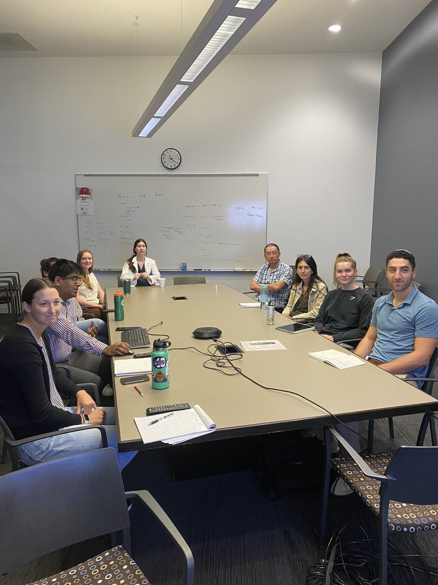 dwainwright_PhD's tweet photo. Lab meeting today by Research Assistant Professor, Dr. Prashant Bommi discussing work on a new approach to therapeutically neutralize immunosuppressive glioblastoma cell IDO1 effects.

@LUNeurosurgery @sitcancer @CancerResearch @NeuroOnc @koolmolecule @LijieZhai @LauingKlau https://t.co/ivKuBA5kW9