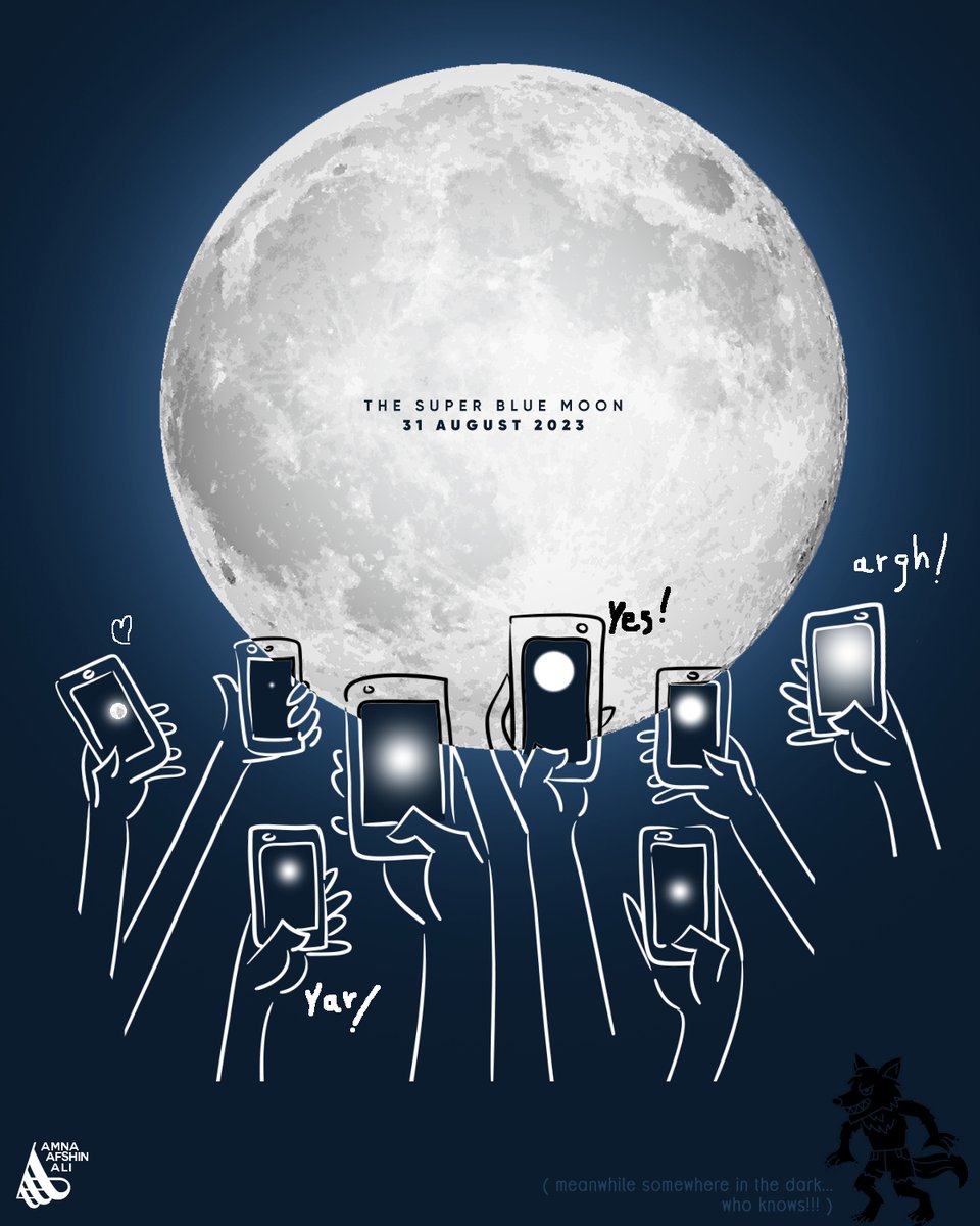 Some will feel like champions; Many will be left disappointed and moonstruck.. The battle of the lenses, the clash of the cameras begins.
#TheSuperBlueMoon is here and it is spectacular!! 😍
#supermoon