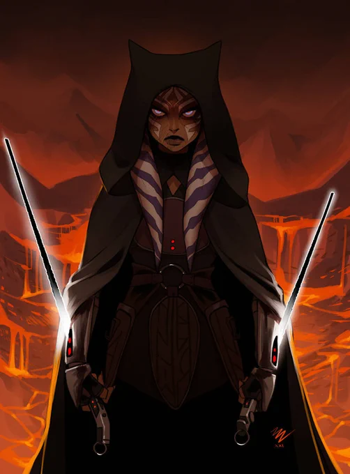 I havent started the new series yet but enjoy some Ahsoka Tano arts! 