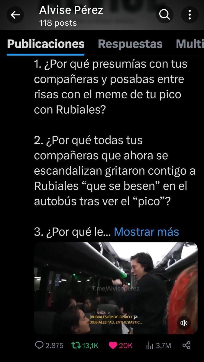 ZuleimaYepez 🇻🇪🇪🇸 (@zuleimasoleil) on Twitter photo <a href="/Jennihermoso/">Jenn1 Hermos0</a> más de 3,7 millones de personas sabés que mientes #JenniAPrision #JenniMentirosa #Rubiales #RubialesYotecreo #Rubialestamoscontigo #SeAcabo <a href="/Jennihermoso/">Jenn1 Hermos0</a> más de 3,7 millones de personas sabés que mientes #JenniAPrision #JenniMentirosa #Rubiales #RubialesYotecreo #Rubialestamoscontigo #SeAcabo
