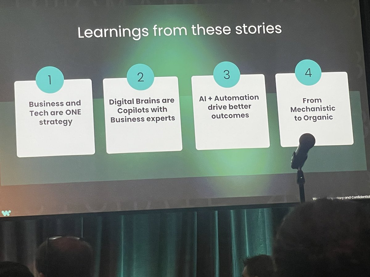 chrishaleua's tweet image. Leverage AI with LLM trained specifically to your app to shift from focusing on defense to truly playing offense with these 4 main pattens observed across Workato’s most successful customers.  #WorkatoAutomate