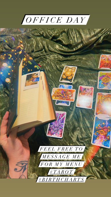 Office day ! Feel free to message me for my rates ! With all these retrogrades insight can never do wrong<a href="/tag/astrology"class="tags"><span>#astrology</span></a><a href="/tag/tarot"class="tags"><span>#tarot</span></a><a href="/tag/memphis"class="tags"><span>#memphis</span></a><a href="/tag/local"class="tags"><span>#local</span></a><a href="/tag/birthchart"class="tags"><span>#birthchart</span></a>