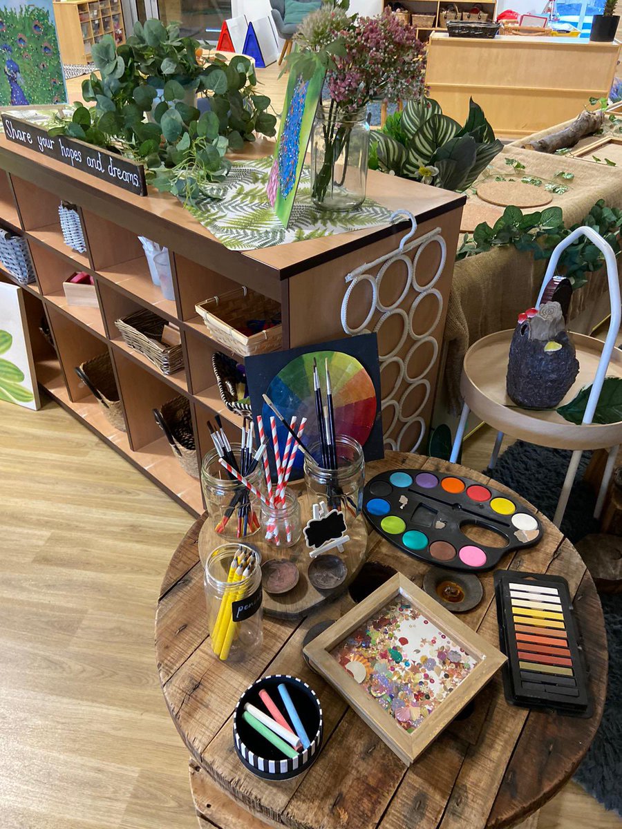 ClareCampbell7's tweet photo. Classrooms don’t need to be boring! #earlyyears #eyfs @JoPetersEYFS working her magic at @RCDivineMercy https://t.co/KqP7YZDNye