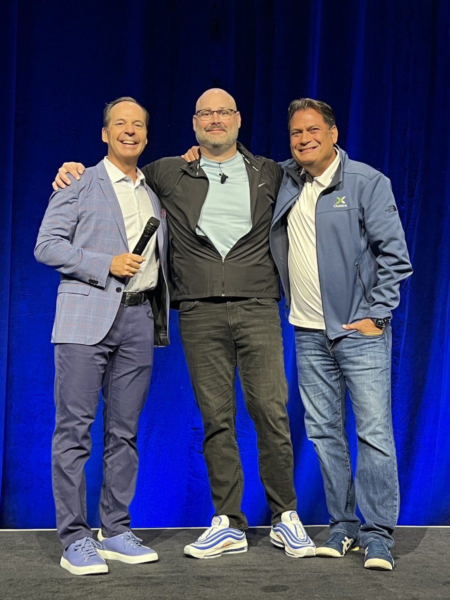 Great session at #CiscoImpact FY24 Sales Kick off with Jeremy Foster, Tarkan Maner  &amp; Chris Augenstein sharing the great new announcement of #CiscoUCS &amp; #Nutanix  coming together to offer <a href="/Cisco/">Cisco</a> customers choice to solve their #HybridCloud needs.

#CiscoDC #HyperConverged  #HCI