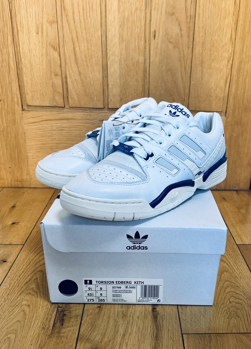 Firthy_David's tweet photo. @KITH have done an amazing job on these! Can’t wait to get them on foot. @goodie808 @adiFamily_ @adidasoriginals #threestripes #edberg90 https://t.co/E6y5MndYyK