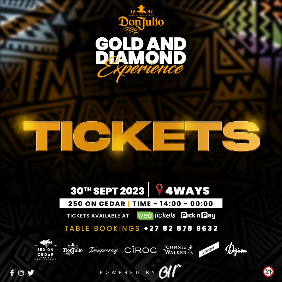 011_bw's tweet photo. The Gold and Diamond experience Early bird tickets are officially on sale, you can purchase your tickets at your nearest Pick n Pay or just click on the link on our bio and purchase them on our online platform, offer valid till 18th September 2023, Ts &amp; Cs apply.#011bw https://t.co/XY7uUZtP66