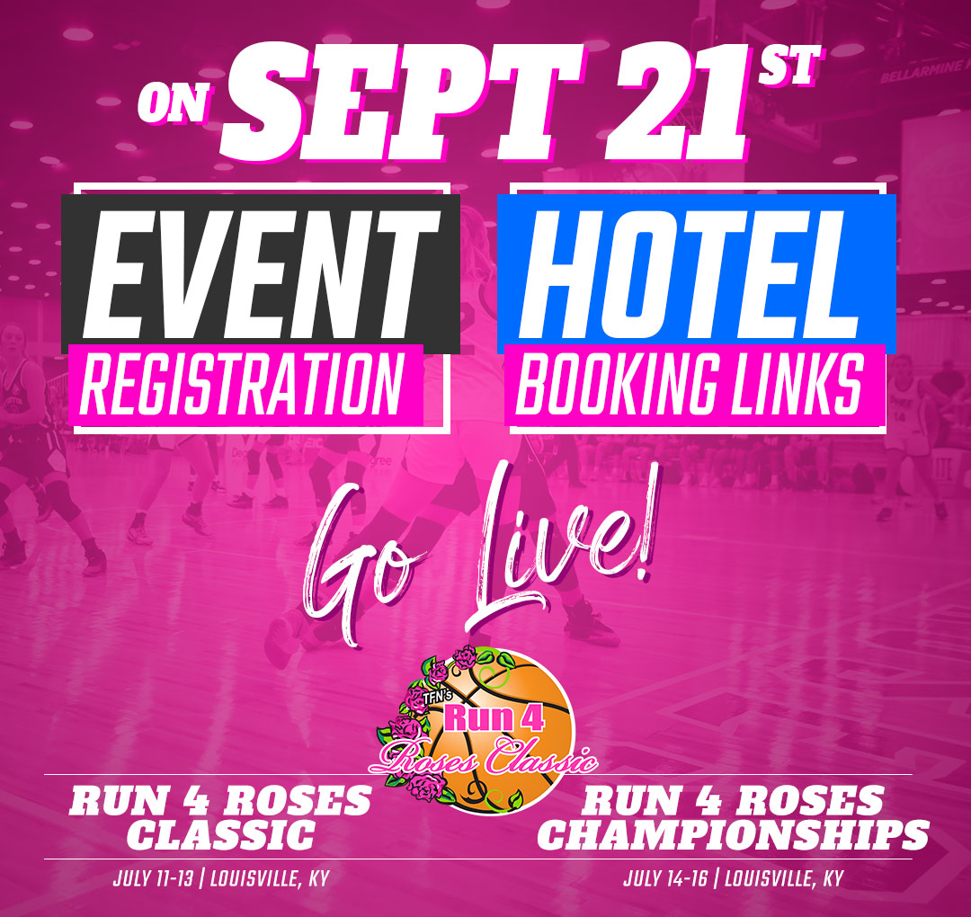 TFNsRun4Roses's tweet photo. π¨Get ready to make your move! On September 21st, the Run 4 Roses event registration and hotel bookings links officially go live! #Roses24 https://t.co/pCxYWoHOIa