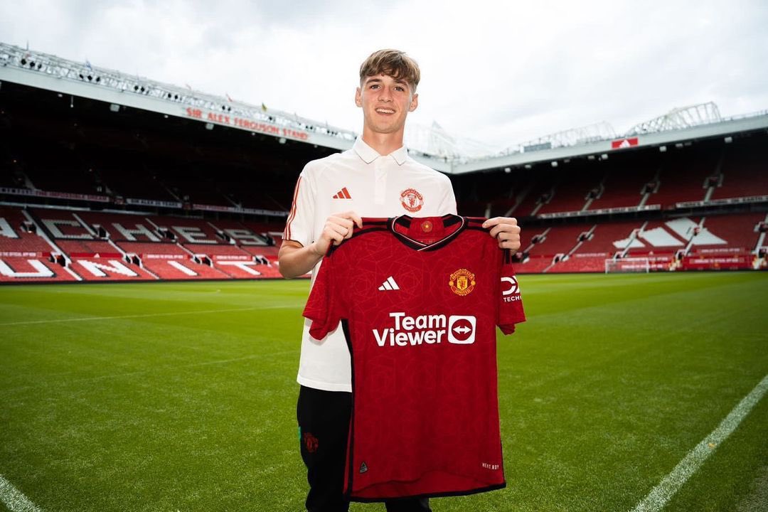 Fletcher bloodline carries on at Manchester United. ❤️🏴󠁧󠁢󠁳󠁣󠁴󠁿