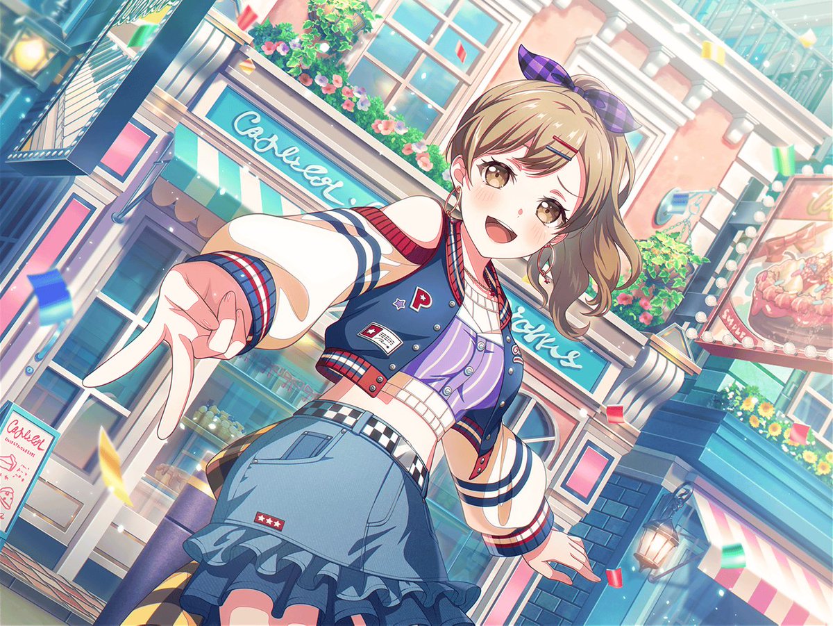 dailyarisa's tweet photo. new arisa card + kasu kasu cameo

#バンドリ #市ヶ谷有咲 https://t.co/xQQIWYJuio