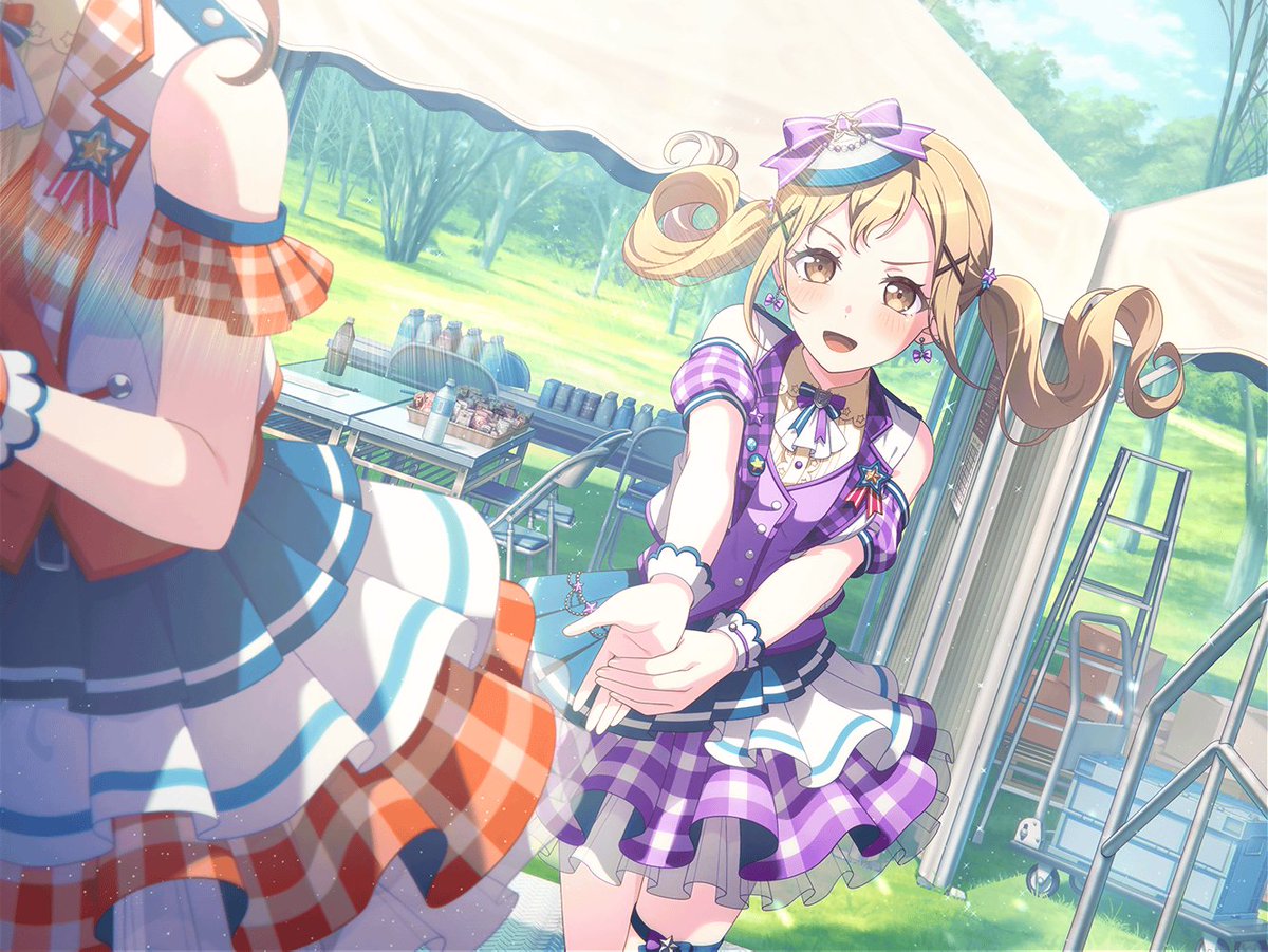 dailyarisa's tweet photo. new arisa card + kasu kasu cameo

#バンドリ #市ヶ谷有咲 https://t.co/xQQIWYJuio