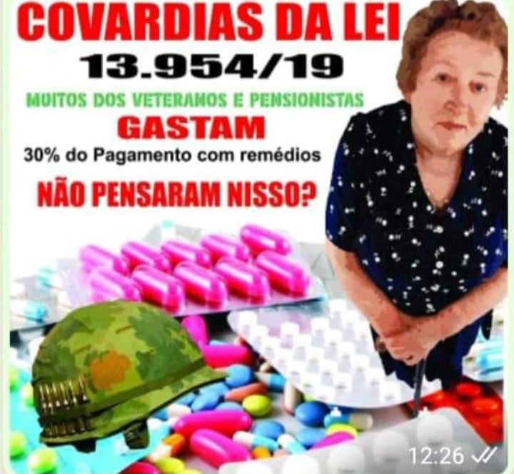 <a href="/gestaogovbr/">Ministério da Gestão e da Inovação</a> Ministra, no governo do Bolsonaro com o advento da Lei 13954/19 que taxou as Pensionistas em 10,5% ou 13% de contribuição previdenciária, ao contrário do que a Sra. afirma elas tiveram REDUÇÃO nos seus vencimentos, e não aumentos de salários.