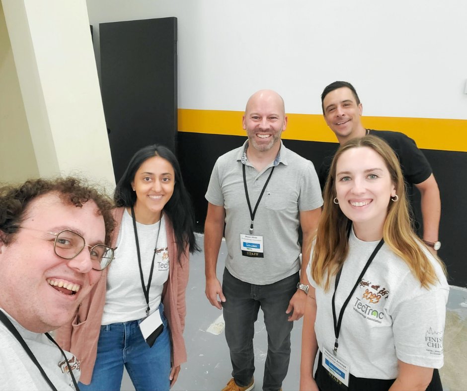 BostromAMC's tweet photo. Big shoutout to our team for acing @TheWA_Tweets' annual #TecTrac2023 event! From registration to demos, they did it all. Thanks, Bryan, Paul, Sarah, Ryan &amp; Stephanie! 👏

#BostromAMC #AssociationManagement #Wallcoverings #EventPlanning #ClientTeam https://t.co/K7iGreZkvv