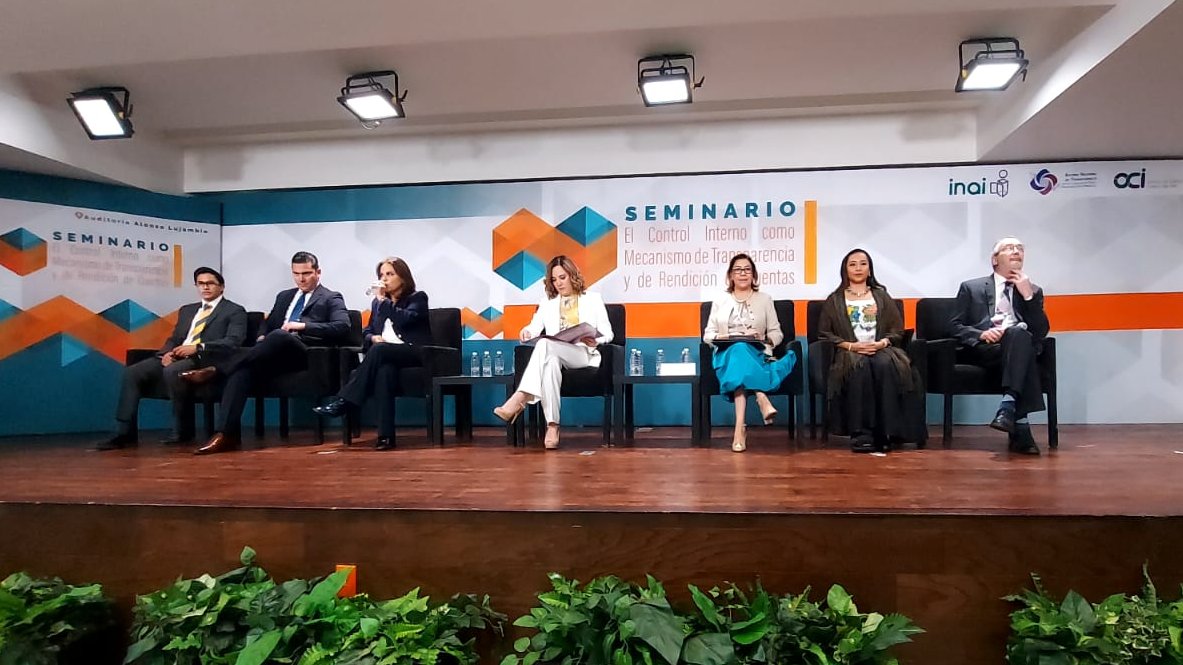 #AlMomento da inicio el Seminario: El Control Interno como Mecanismo de Transparencia y Rendición de Cuentas desde el auditorio Alonso Lujambio del <a href="/INAImexico/">INAI</a> y donde participa la Comisionada Presidenta y Coordinadora de la <a href="/RendcuentasSNT/">Comisión de Rendición de Cuentas SNT</a> <a href="/GildaSegovia4/">GildaSegoviaC</a> youtube.com/live/MQgLkwxm4…