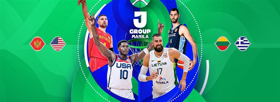 FRBasketteur's tweet image. 🗺️🏆 Les groupes du deuxième tour ! 

➜ Groupe I : Serbie, République Dominicaine, Italie et Porto Rico

➜ Groupe J : USA, Lituanie, Grèce et Monténégro

➜ Groupe K : Slovénie, Allemagne, Australie et Géorgie

➜ Groupe L : Canada, Espagne, Brésil et Lettonie