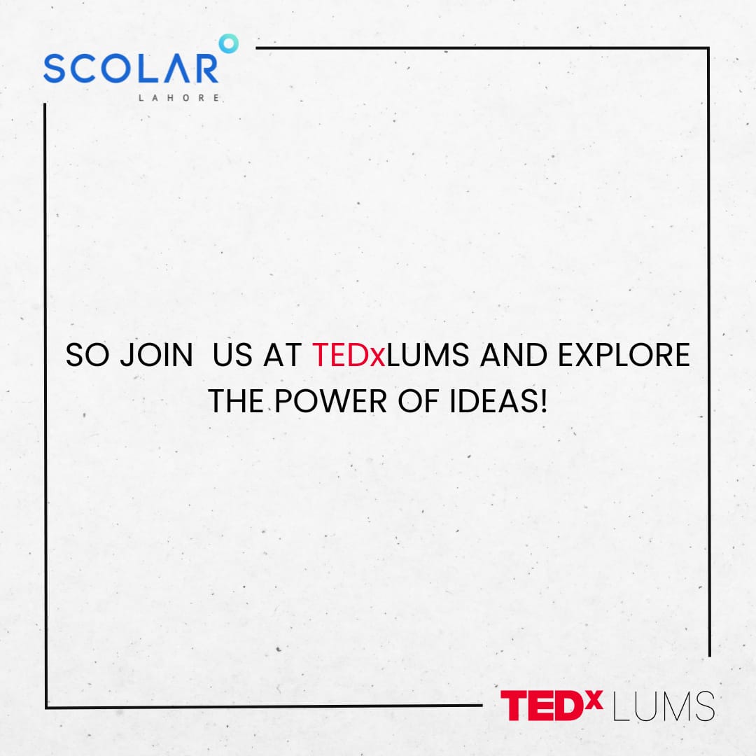 TEDxLUMS tweet picture