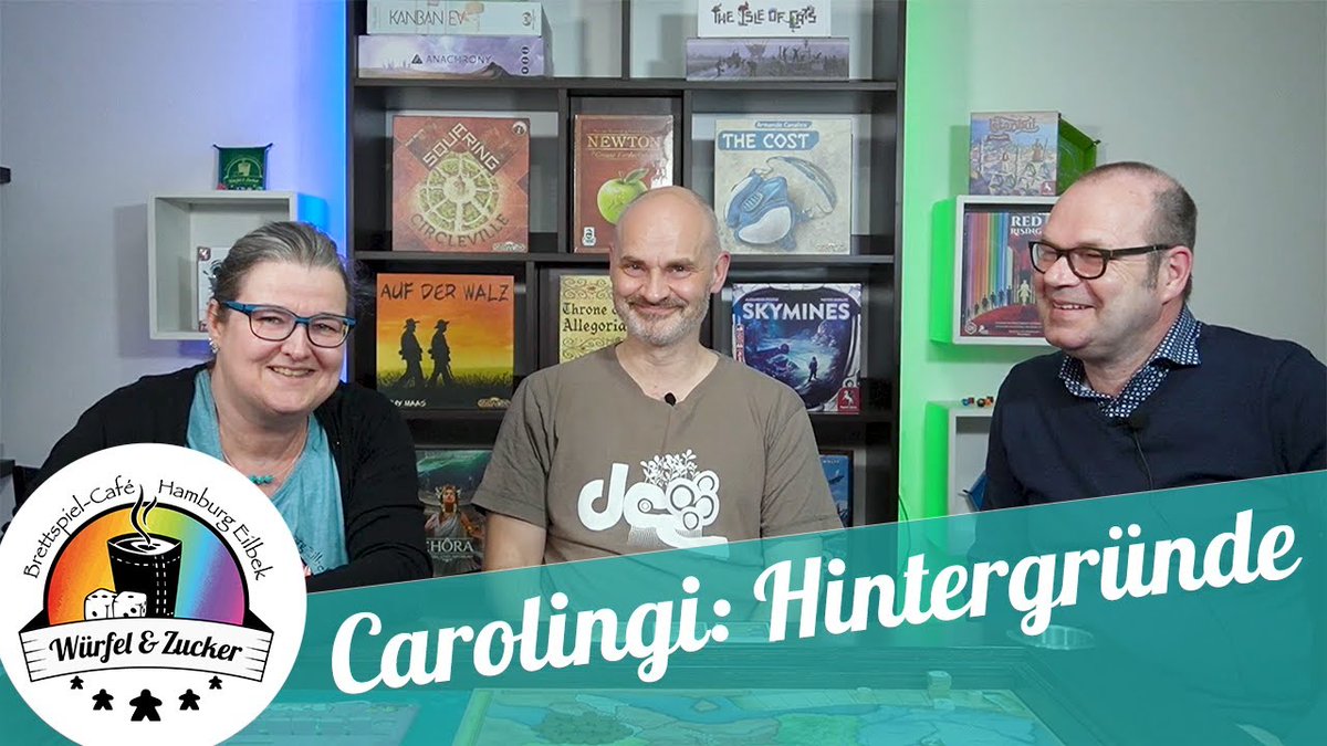 Was passiert wenn ein Geschichtslehrer, ein Spieleautor und ein Verlagsinhaber sich zusammentun?
In diesem Fall entsteht ein hervorragendes Spiel, bei dem man ganz nebenbei erfährt, wie sich die Carolinger vielleicht damals gefühlt haben mochten ;)
youtu.be/ZDmTmp7Tbcg