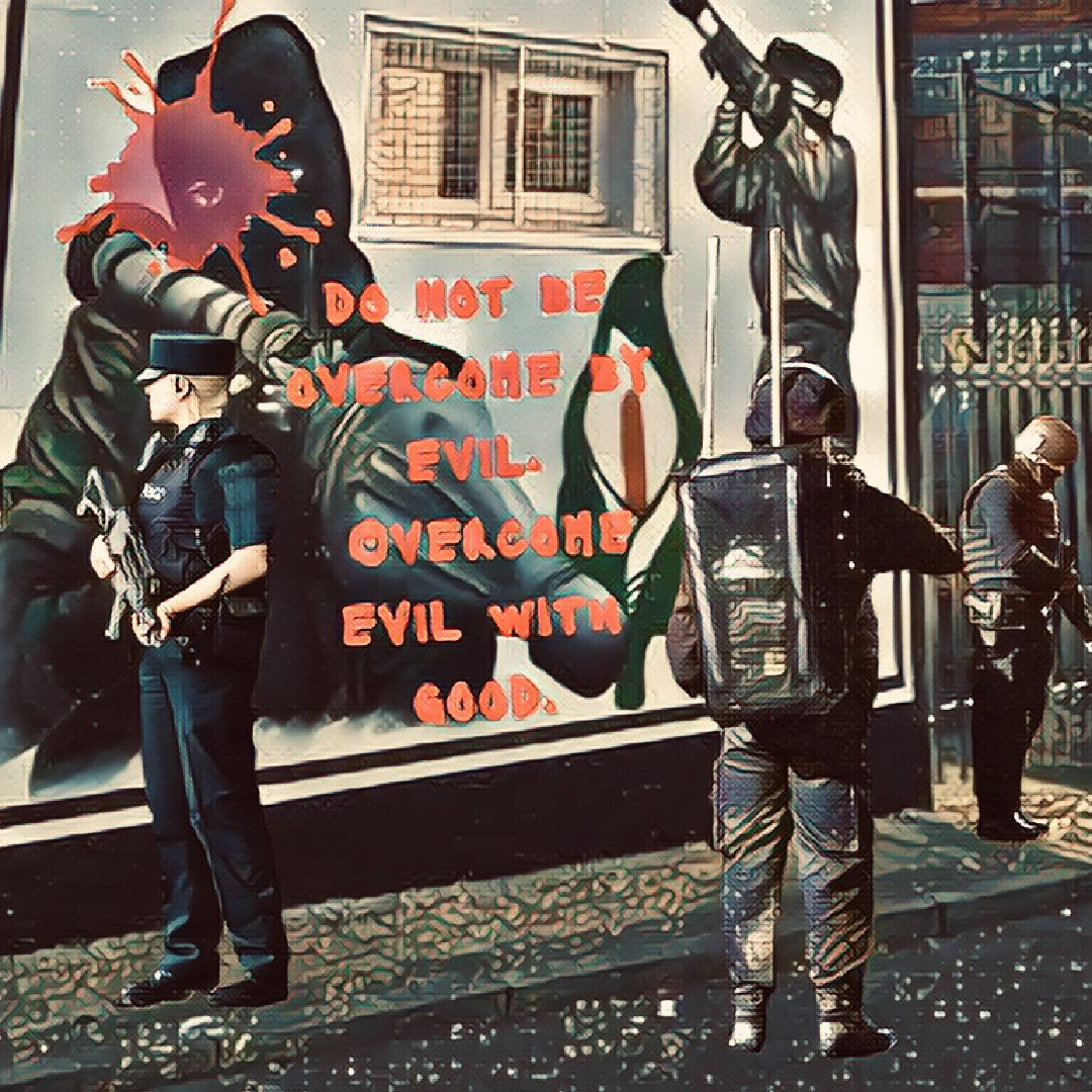 thingreenlineTG's tweet image. “Do not be overcome by evil. Overcome evil with good” Romans 12:21-Have a safe and pleasant evening folks 💪 doing an amazing job 🤙 #PSNI
