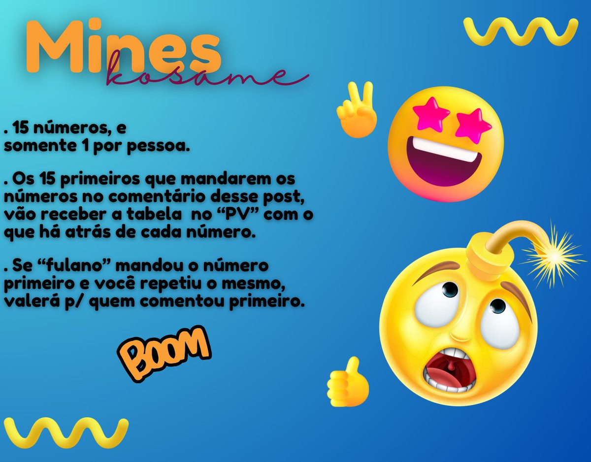 Leiam atenciosamente;
