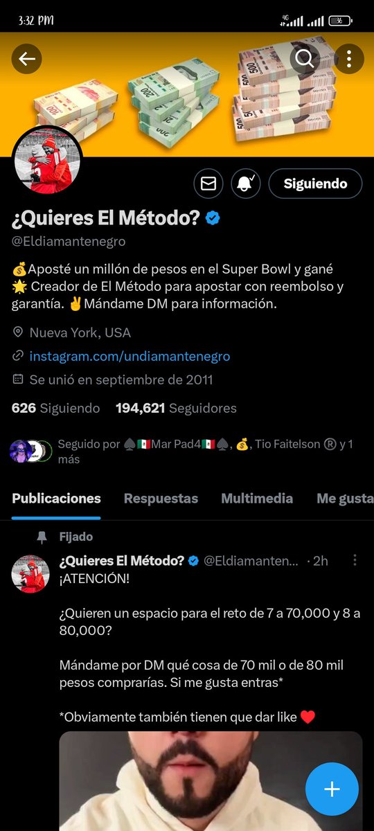 argomaniz24's tweet photo. @Eldiamantenegro Listo 🍀🍀🍀🍀 https://t.co/TDFxDEw6yx